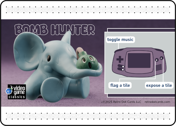 Bomb Hunter E-Reader Card
